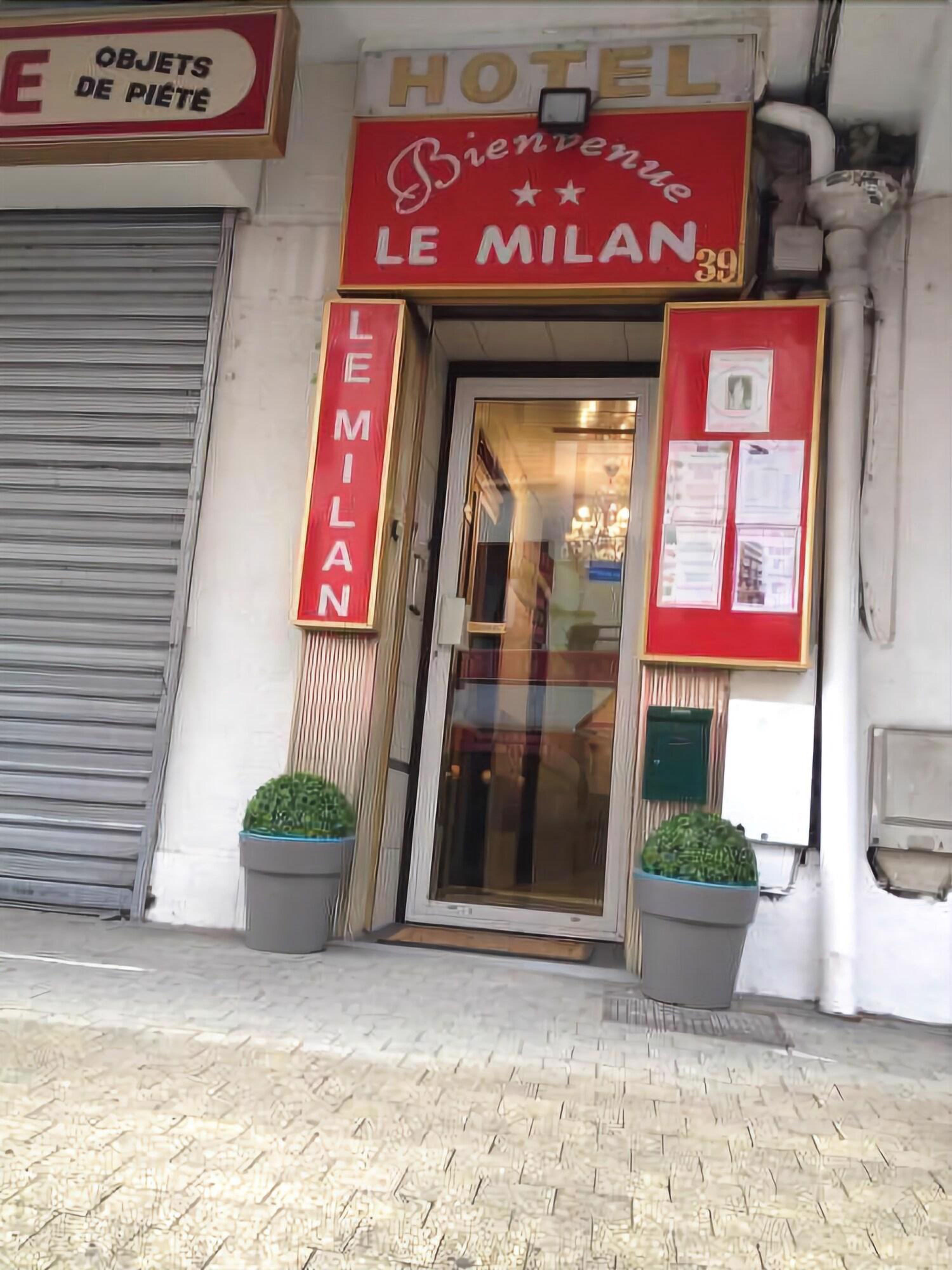 לורדה Hotel Le Milan מראה חיצוני תמונה